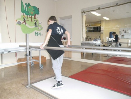 achterwaarts stappen